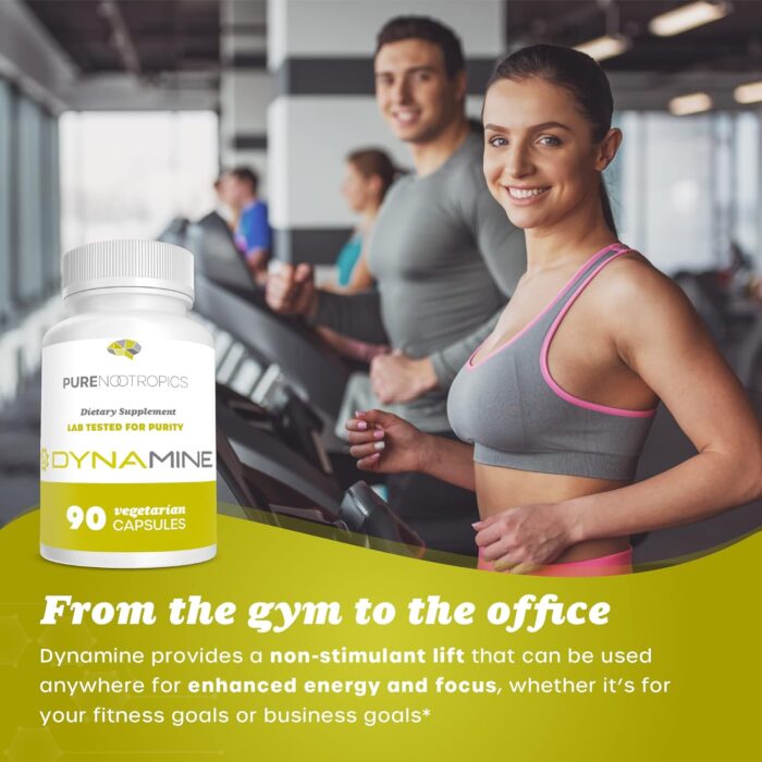 Dynamine (Methylliberine: 1,7,9-tetramethyluric Acid) 100 mg Capsules (90) | Increased Energy, Focus & Alertness | in House & Rigorous 3rd Party Testing for Higher Purity & Potency - Image 4