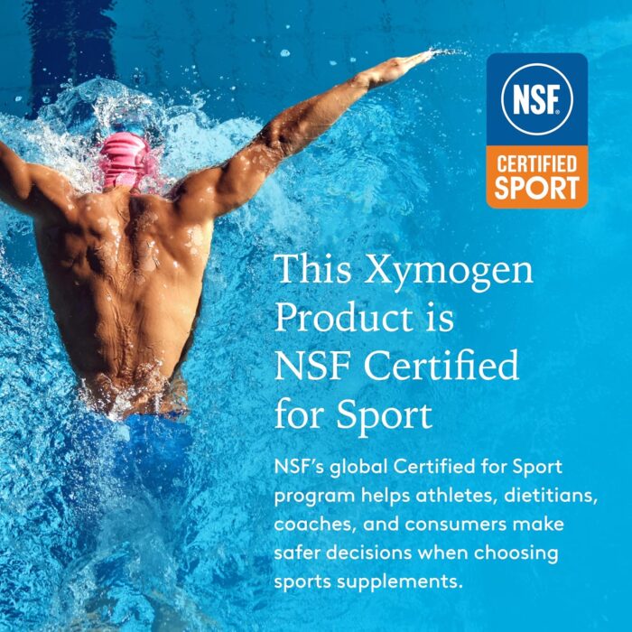 XYMOGEN ATP Ignite Workout Powder - Supports Performance, Recovery, Energy + Electrolyte Replacement with Aminos, Vitamins, Electrolytes + 95mg Caffeine - Mixed Berry Preworkout Drink Mix (13.7 oz) - Image 3