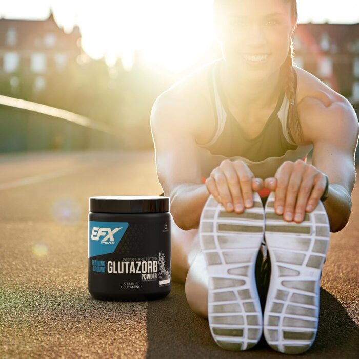 EFX Sports Training Ground Glutazorb Powder | Highly Concentrated, pH Correct Glutamine Supplement | Digestion & Immune Support | 140 Servings (Unflavored) - Image 7