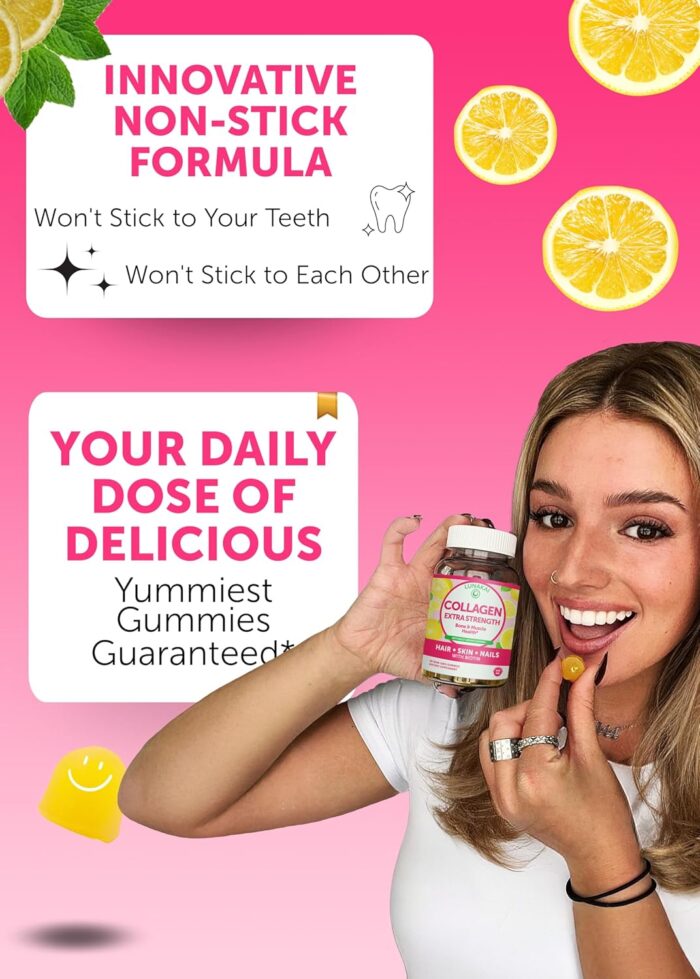 Lunakai Collagen and Vitamin D3 Gummies Bundle - Non-GMO Anti Aging Supplements for Men & Women - Immunity, Bone and Mood Support Gummy for Adults - 30 Days Supply - Image 4