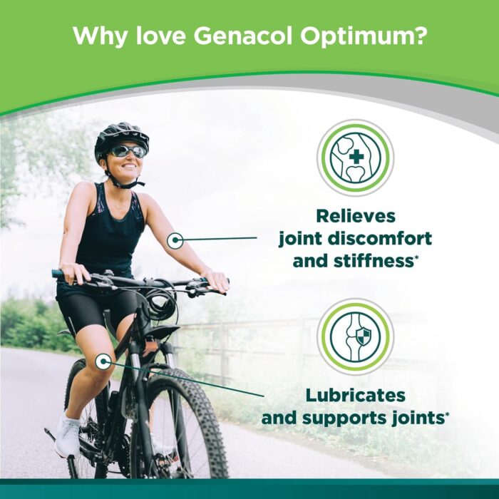 Genacol Optimum – Glucosamine, Chondroitin, MSM and Ultra-Hydrolyzed Collagen Tablets, Maintains Healthy Joints, Protects & Lubricate Cartilage, 180 Tablets (60-Day Supply) - Image 5
