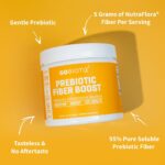 GOBIOTIX Prebiotic Fiber Supplement Powder for Digestive Health, Soluble Fiber for Gut Health, Gluten & Sugar Free, Keto, Vegan, 35 Servings (1 Pack) - Image 3