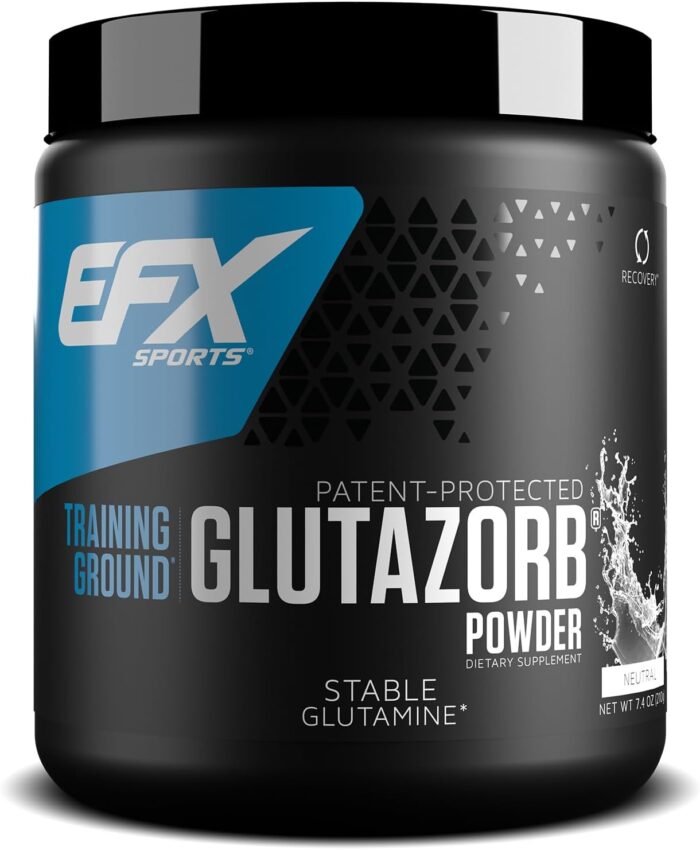 EFX Sports Training Ground Glutazorb Powder | Highly Concentrated, pH Correct Glutamine Supplement | Digestion & Immune Support | 140 Servings (Unflavored) - Image 2