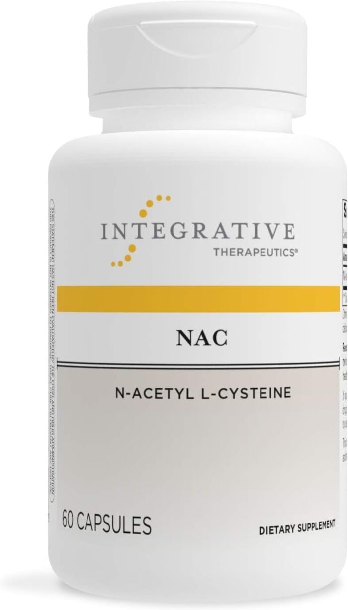Integrative Therapeutics NAC Supplement (N-Acetyl L-Cysteine) - Vital in Cellular Antioxidant Pathways - 60 Capsules - Image 2