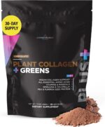 Livingood Daily Plant Collagen Powder (Chocolate) - Collagen Protein Powder with Vitamin C, Spirulina & Amino Acids for Healthy Hair, Skin & Nails - Energy & Muscle Growth Formula - Vegan, 30 Servings - Image 2