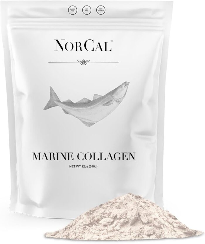 Norcal Marine Collagen - 12oz Marine Collagen Peptides Powder | High Protein, Zero Fat/Sugar/Carb | Skin, Hair, Nail & Joint Health | Low Metals, US GMP Certified - Image 2
