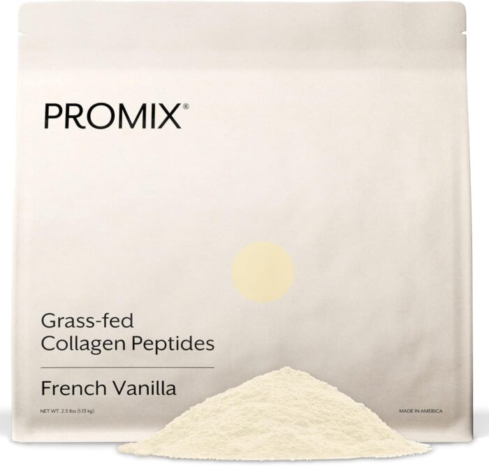 ProMix Nutrition Collagen Peptides, Vanilla - Hydrolyzed Collagen Protein Promotes Healthy Skin, Bones, Joints & Recovery Support - Add to Shakes, Smoothies, Beverages - 2.5 Pound (Pack of 1) - Image 2